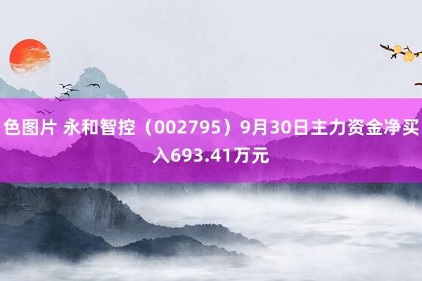 色图片 永和智控（002795）9月30日主力资金净买入693.41万元